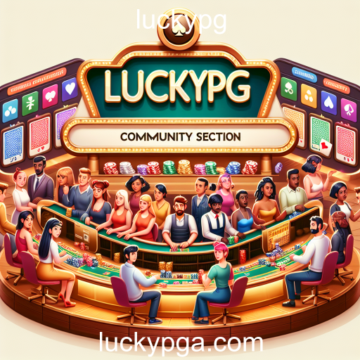 Descubra a Categoria 'Comunidade' no Luckypg: Jogue, Interaja e Construa Amizades